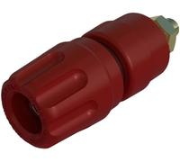 Borne de polarité Ø stylo (détails): 4 mm Hirschmann Test & Measurement PKI 10 A Au 930103701 rouge 35 A 1 pc(s)