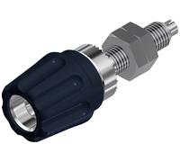 Borne de polarité Ø stylo (détails): 4 mm Hirschmann Test & Measurement PKN 10 B 930117100 noir 63 A 1 pc(s)