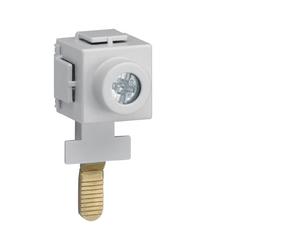 Borne de rac.1P lang. 1x35mm² - CONNEXION HAGER KF83A
