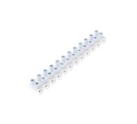 Borne de raccordement haute température blanche 6 mm²