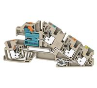 Borne de raccordement PUSH IN, 4 mm² - Bornier de raccordement 6,1 mm 30 A AITB 4 BB NDT-L-PE