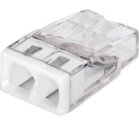Boîte de jonction compacte WAGO pour 2 conducteurs, lot de 100