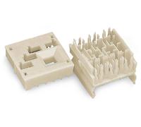 Borne de raccordement WAGO 267-140 flexible: - rigide: 1.5-2.5 mm² Nombre de pôles: 5 blanc 500 pc(s)