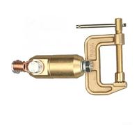 Borne de soudure 1000 A avec articulation pivotante + pince de terre 500 A en laiton pour soudure MIG TIG Plasma Atelier Utilisation Taille standard