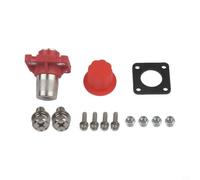 Borne de stockage d'énergie 250 A à courant élevé en cuivre nickelé M8 Raccord à vis de -40 °C à 125 °C pour couverture robuste pour système solaire onduleur de rechange et kit noir (positif)