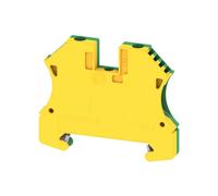 Borne de terre, 4mm², connection à vis - HAGER KR040PE