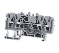 Borne de traversée 4 fils, TS 35 2002-1401 | WAGO | 2002-1401 | Bloc de jonction traversant