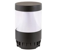 Borne D'Éclairage Ges2390 En Aluminium Anthracite - Tête Avec Module Led 12W/16W/20W, Ip65, 3000K/4000K/5000K, Traitement C4 - Gealuce