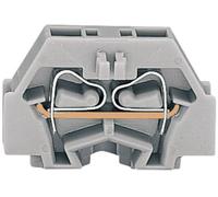 Borne d'extrémité WAGO 260-301 5 mm ressort de traction Affectation: L gris
