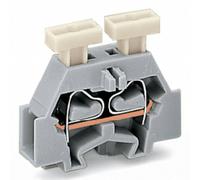 Borne d'extrémité WAGO 261-323/341-000 6 mm ressort de traction Affectation: L gris 200 pc(s)