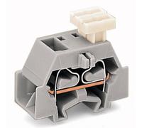 Borne d'extrémité WAGO 261-341/332-000 10 mm ressort de traction Affectation: L gris 200 pc(s)