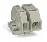 Borne d'extrémité WAGO 262-280 12 mm ressort de traction Affectation: L gris 100 pc(s)