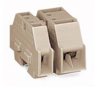 Borne d'extrémité WAGO 262-281 12 mm ressort de traction Affectation: L gris 100 pc(s)