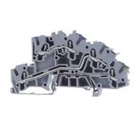 Wago Borne à étage 2003-7646 – 4 mm² N/L/PE – Gris – 1 pièce