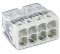 Borne d'installation WAGO PUSH WIRE® 8 conducteurs 50 pcs (2273-208)