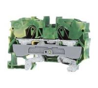 WAGO – Bloc de jonction 2010-1207 – 2 conducteurs 57 A 10,0 mm² jaune-vert