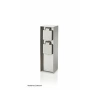 Borne extérieure 2 prises Philips Rock, broche de terre