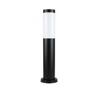 Borne extérieure 45cm E27 noire IP44 SU-MA Inox ST022-450