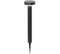 Borne extérieure - BRILLIANT - MAGUA - LED et solaire - Métal et plastique - 3,7 W - Noir