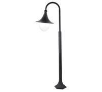 Borne extérieure Konstanz noire 120cm E27 IP44 Rabalux