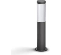 Borne Extérieure LED Philips Utrecht, Métal, 20W, Gris Anthracite, Design Contemporain