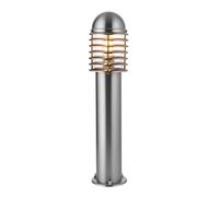 Borne extérieure moderne 65 cm inox E27 IP44 Louvre