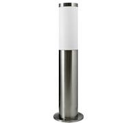 Borne extérieure Polux Livia argent satiné E27 IP44