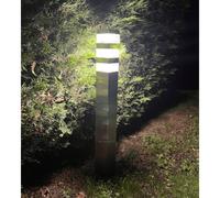 Borne extérieure pyramide 80cm inox