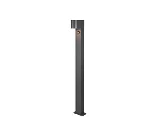 Borne extérieure ROYA anthracite détecteur GU10 Trio