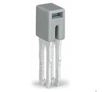 Borne isolée - WAGO - 280-402 - Gris - Isolée - Pack 25 pcs