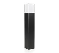 Borne LED d'extérieur design Smartwares Black Outdoor - 12 W -800 lm - Lumière blanc chaud - 50 cm de haut OOL-50017