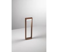 Borne Led Extérieure 12W 3000K, Structure En Aluminium Poudré Couleur Corten Mat, Design Moderne Et Orientable Ip65 - Marque Perenz France