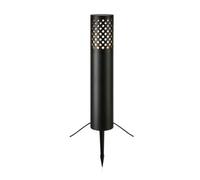 Borne LED fixe en aluminium noir 96 cm - Markslöjd - Garden 24