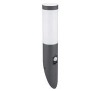 Borne Luminaire d'extérieur avec capteur H. 41 cm - Anthracite