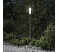 Vidaxl Borne Lumineuse Avec Sortie 110 Cm En Acier Inoxydable Ip44