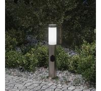 Borne lumineuse avec sortie 50 cm en acier inoxydable IP44 vidaXL