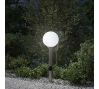 Borne lumineuse avec sortie 80 cm en acier inoxydable IP44 vidaXL