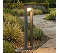 Borne lumineuse extérieur DYLEN Lucande, noir, Aluminium, Moderne, Eclairage Exterieur LED