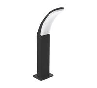 Borne lumineuse extérieur noire LED Eglo Fiumicino 3000K IP44 1200lm 45cm