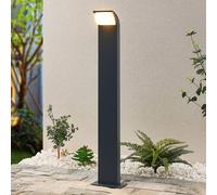Borne lumineuse extérieur Tinna Lucande, noir, Aluminium, Moderne, Eclairage Exterieur LED