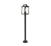 Borne lumineuse extérieure Kelsey noire Lutec E27 103cm