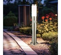 Lampe sur pied détecteur de mouvement allée de jardin lumière extérieure douilles en acier inoxydable éclairage Globo 3158KS