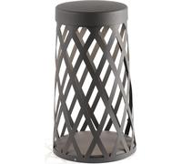 Borne lumineuse extérieure LED intégrée Faro Barcelona - Shadow 11W - Lampadaire de jardin et d'allée, 516 lm, 3000K - 45 cm