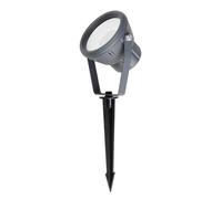 Borne lumineuse extérieure MINI LETO grise Lutec LED