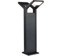 Paulmann Borne d'éclairage LED Juntea Capteur crépusculaire IP44 3000K 585 mm Anthracite aluminium