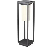 Borne Lumineuse Solaire - Samsung - IP65 Waterproof - Gris - 2W- 280 Lumens - 3000K