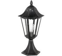 Borne Noir, Argent-Patine 1X60W-Navedo - EGLO LIGHTING - 93462 Multicolore G
