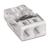 Borne pour boîtes de dérivation Wago - 2 conducteurs - Vendu par 40