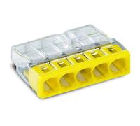 Borne pour boîtes de dérivation Wago - 5 conducteurs - Vendu par 20