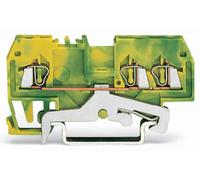 Borne pour conducteur de protection WAGO 279-687 4 mm ressort de traction Affectation: terre vert, jaune 100 pc(s)